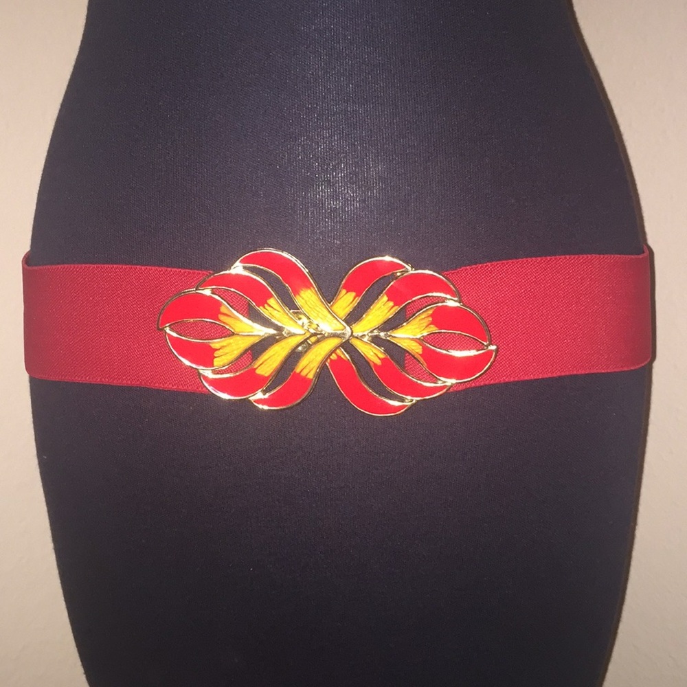 Vintage elastic belt